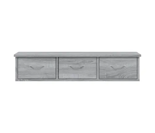 Raamatukapp, Hall Sonoma Tamm, 88X26X18,5cm Tehispuit