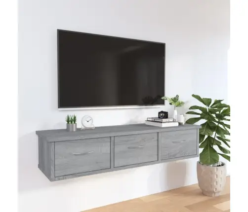 Raamatukapp, Hall Sonoma Tamm, 88X26X18,5cm Tehispuit