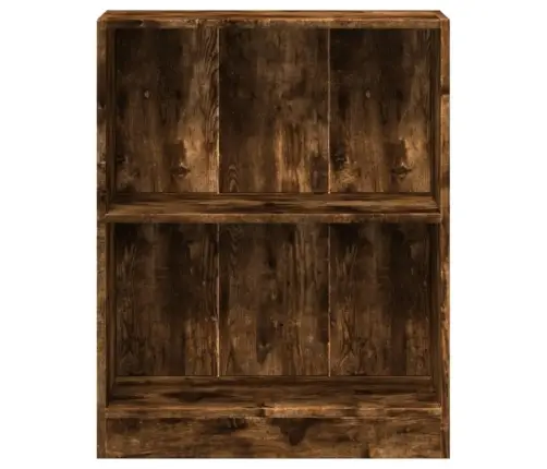 Raamaturiiul, Suitsutatud Tamm, 60 X 24 X 76 cm Tehispuit