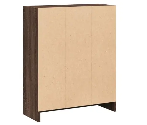 Grāmatplaukts, Ozolkoka Krāsā, 60X24X76 Cm, Inženierijas Koks Vidaxl