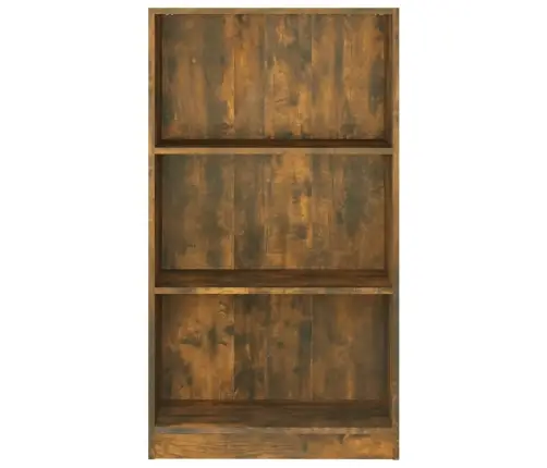 Raamatukapp, Suitsutatud Tamm, 60 X 24 X 109 cm Tehispuit