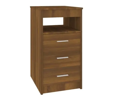 Kummut, Pruun Tamm, 40 X 50 X 76 cm Tehispuit