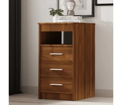 Kummut, Pruun Tamm, 40 X 50 X 76 cm Tehispuit