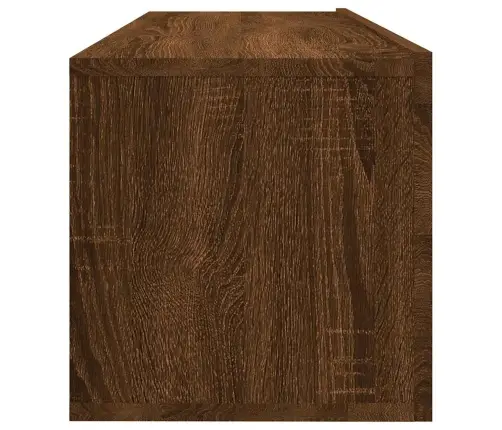 Tv Sienas Skapītis, Ozolkoka, 100X30X30 Cm, Inženierijas Koks Vidaxl