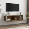 Tv Sienas Skapītis, Ozolkoka, 120X30X30 Cm, Inženierijas Koks Vidaxl Tv Sienas Skapītis, Ozolkoka, 120X30X30 Cm, Inženierijas Koks Vidaxl