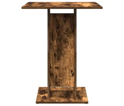 Bistro Stalas, Dūminio Ąžuolo, 60X60X75cm Apdirbta Mediena