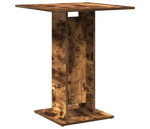 Bistro Stalas, Dūminio Ąžuolo, 60X60X75cm Apdirbta Mediena