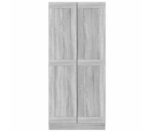 Grāmatu Skapis, Pelēcīgs, 82,5X30,5X185,5 Cm, Inženierijas Koks Vidaxl Grāmatu Skapis, Pelēcīgs, 82,5X30,5X185,5 Cm, Inženierijas Koks Vidaxl