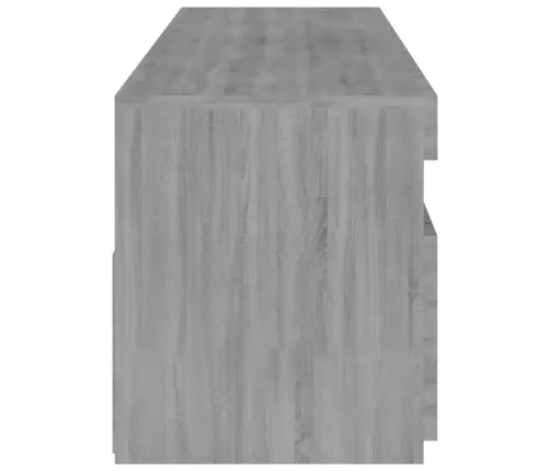 Telerialus Led-Tuledega 2 Tk, Hall Sonoma Tamm, 75X35X40 Cm