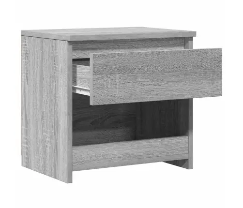 Naktsskapīši, 2 Gab., Pelēcīgi, 40X30X39 Cm, Inženierijas Koks Vidaxl