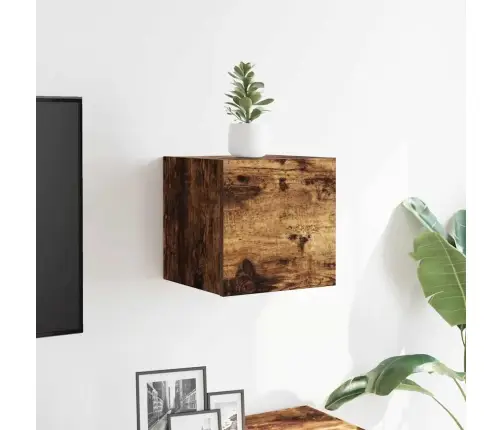 Sienas Tv Skapītis, Ozolkoka Krāsa, 30,5X30X30 Cm Vidaxl Sienas Tv Skapītis, Ozolkoka Krāsa, 30,5X30X30 Cm Vidaxl