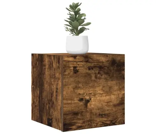 Sienas Tv Skapītis, Ozolkoka Krāsa, 30,5X30X30 Cm Vidaxl Sienas Tv Skapītis, Ozolkoka Krāsa, 30,5X30X30 Cm Vidaxl