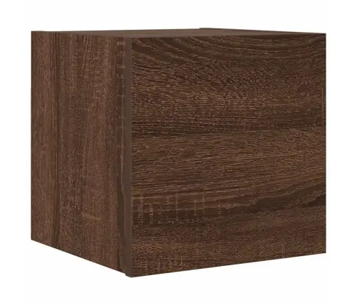 Sienas Tv Skapītis, Brūna Ozolkoka Krāsa, 30,5X30X30 Cm Vidaxl