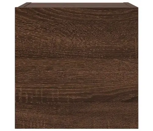 Sienas Tv Skapītis, Brūna Ozolkoka Krāsa, 30,5X30X30 Cm Vidaxl