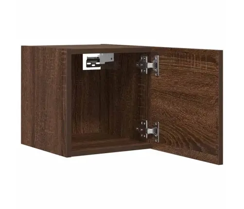 Sienas Tv Skapītis, Brūna Ozolkoka Krāsa, 30,5X30X30 Cm Vidaxl