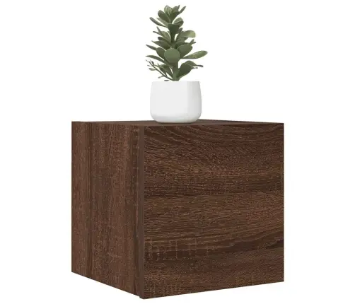 Sienas Tv Skapītis, Brūna Ozolkoka Krāsa, 30,5X30X30 Cm Vidaxl