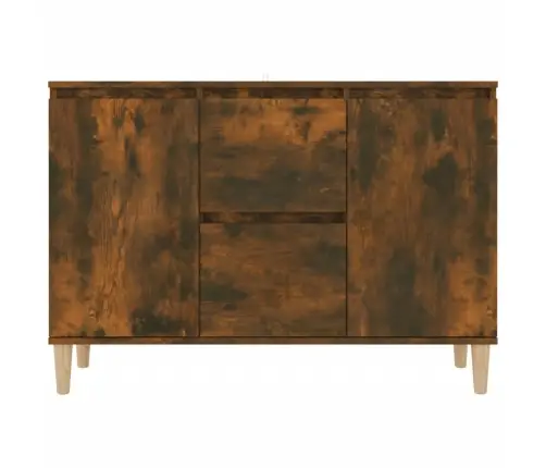 Kumode, Ozolkoka Krāsa, 101X35X70 Cm, Inženierijas Koks Vidaxl