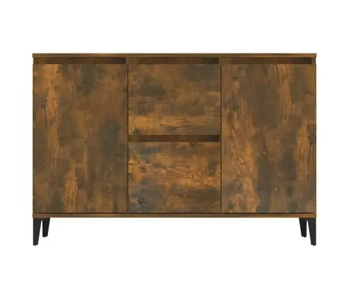 Šoninė Spintelė, Dūminio Ąžuolo Spalvos, 102X35X70cm Mediena