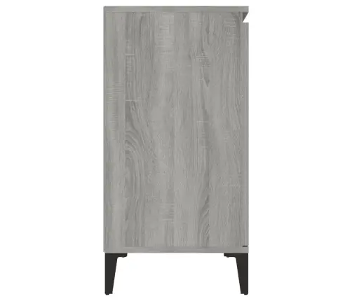 Kumode, Pelēcīga Ozola Krāsā, 102X35X70 Cm, Inženierijas Koks Vidaxl