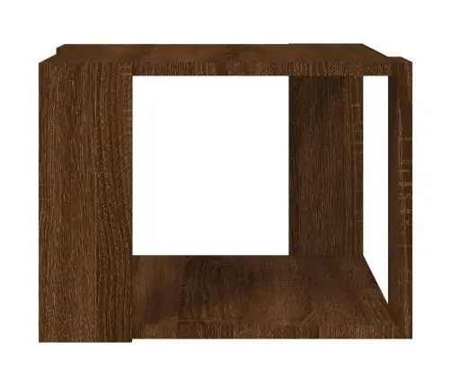 Kavos Staliukas, Rudas Ąžuolo, 40X40X30cm Apdirbta Mediena