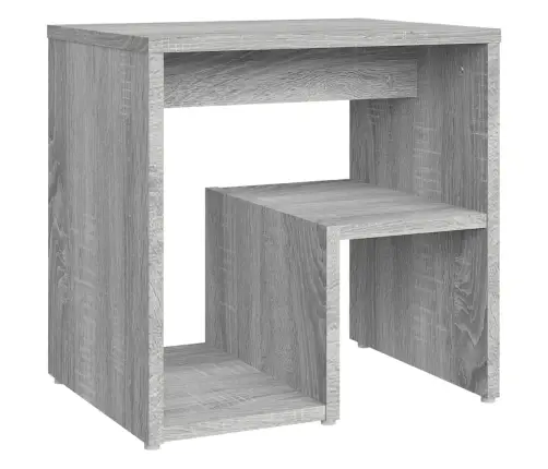 Naktinės Spintelės, 2Vnt., Pilkos Ąžuolo, 40X30X40cm Mediena