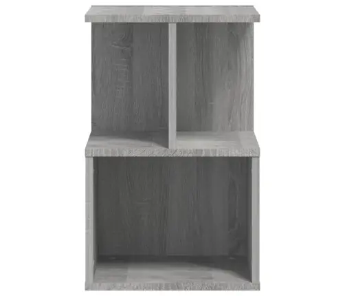 Naktsgaldiņi, 2 Gab., Pelēcīgi, 35X35X55 Cm, Inženierijas Koks Vidaxl