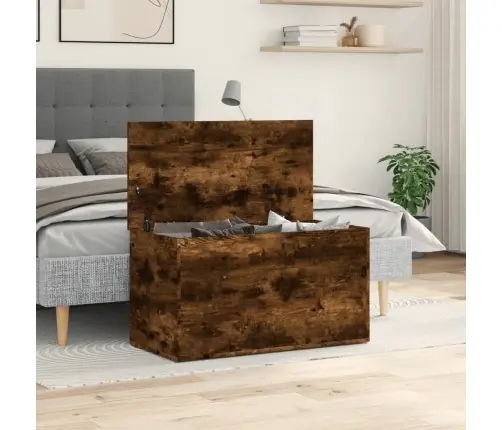 Uzglabāšanas Lāde, Ozolkoka, 84X42X46 Cm, Inženierijas Koks Vidaxl