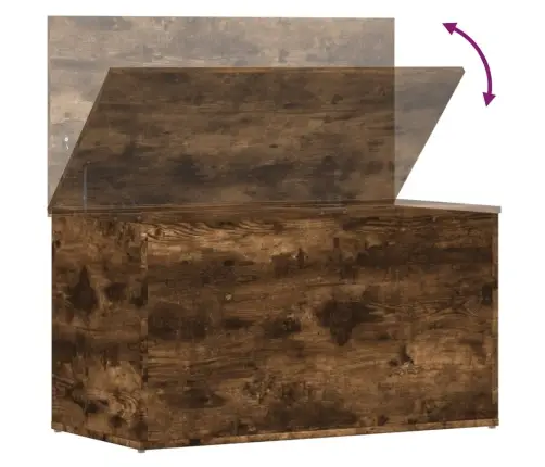 Uzglabāšanas Lāde, Ozolkoka, 84X42X46 Cm, Inženierijas Koks Vidaxl