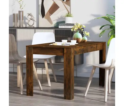 Virtuves Galds, Ozola Krāsa, 140X74,5X76 Cm, Inženierijas Koks Vidaxl