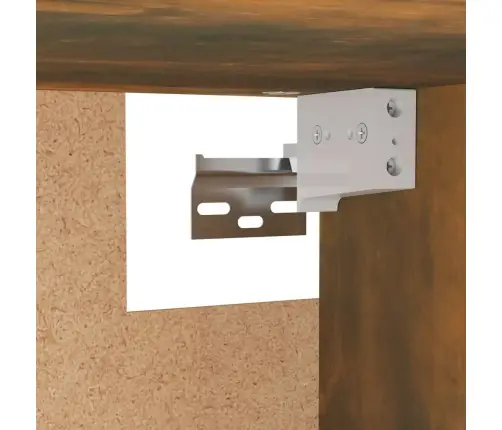 Drabužių Spinta, Dūminio Ąžuolo Spalvos, 100X32,5X35cm Mediena