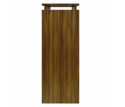 Konsolinis Staliukas, Rudas Ąžuolo, 80X30X80cm Mediena