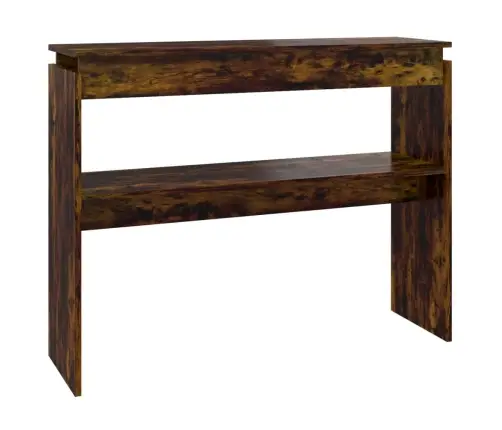 Konsoles Galds, Dūmakaina Ozola, 102X30X80Cm, Inženierijas Koks Vidaxl