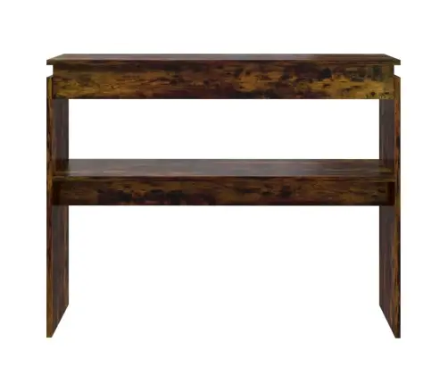 Konsoles Galds, Dūmakaina Ozola, 102X30X80Cm, Inženierijas Koks Vidaxl