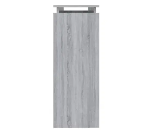 Konsoles Galds, Pelēka Ozolkoka, 102X30X80Cm, Inženierijas Koks Vidaxl