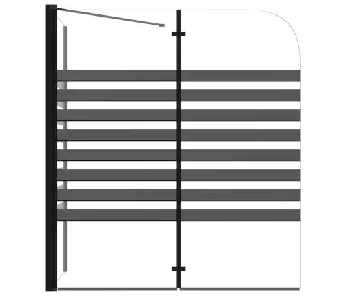 Vannas Siena, 120X68X130 Cm, Rūdīts Stikls, Svītraina Vidaxl