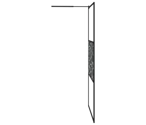 Dušinurga Sein, 115 X 195 Cm Esg-Klaas Kividisainiga, Must