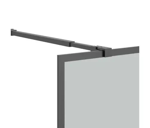 Dušo Sienelė, 80X195cm Tamsus Grūdintas Stiklas