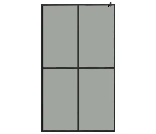 Dušas Siena, 118X190 Cm, Tumšs Rūdītais Stikls  Vidaxl