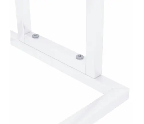 Dvieļu Statīvs, Balts, 48X24X78,5 Cm, Dzelzs Vidaxl