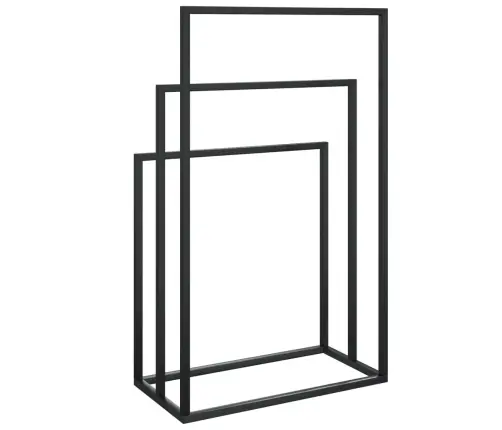 Eraldiseisev Rätikurest, Must, 48 X 24 X 78,5 cm Raud