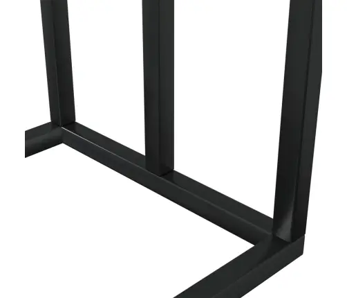 Eraldiseisev Rätikurest, Must, 48 X 24 X 78,5 cm Raud