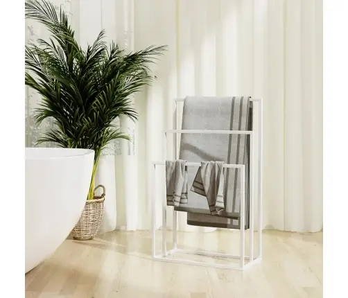 Pastatoma Rankšluosčių Kabykla, Balta, 48X24X79cm Geležis