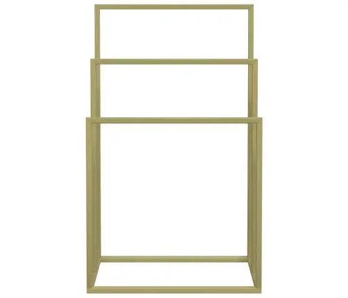 Eraldiseisev Rätikurest, Kuldne, 48 X 24 X 78,5 cm Raud