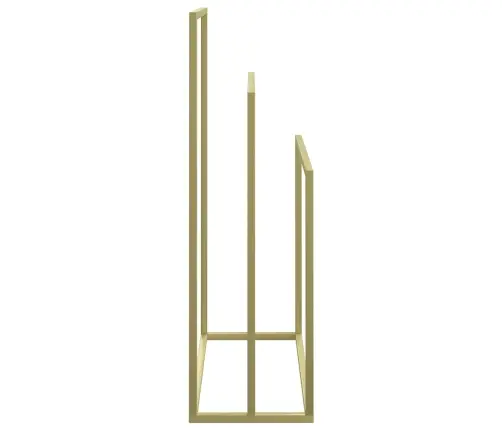 Eraldiseisev Rätikurest, Kuldne, 48 X 24 X 78,5 cm Raud