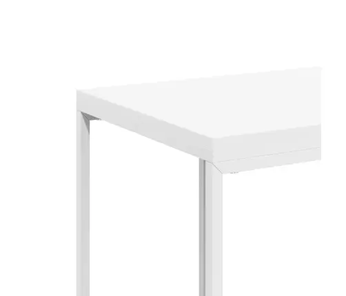 Lisalaud Ratastega, Valge, 40 X 30 X 63,5 cm Tehispuit