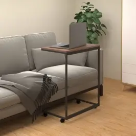 Galdiņš Ar Riteņiem, 55X35X70 Cm, Inženierijas Koks, Melns Vidaxl Galdiņš Ar Riteņiem, 55X35X70 Cm, Inženierijas Koks, Melns Vidaxl