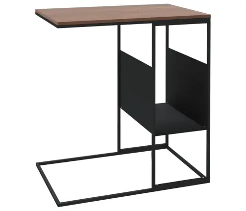 Galdiņš, Melns, 55X36X59,5 Cm, Inženierijas Koks Vidaxl Galdiņš, Melns, 55X36X59,5 Cm, Inženierijas Koks Vidaxl