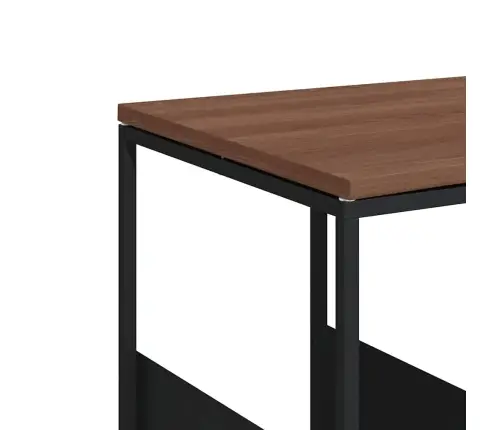 Galdiņš, Melns, 55X36X59,5 Cm, Inženierijas Koks Vidaxl