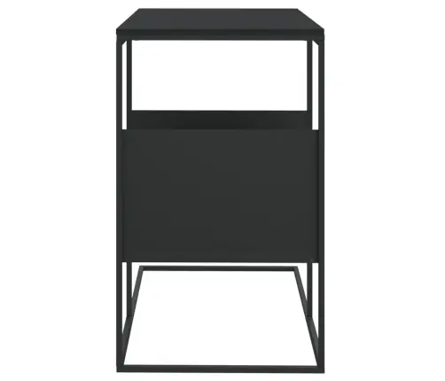 Galdiņš, Melns, 55X36X59,5 Cm, Inženierijas Koks Vidaxl