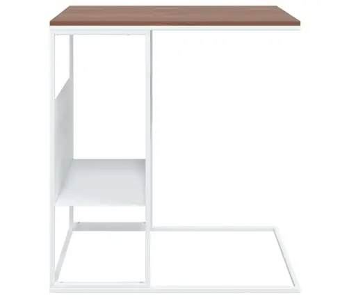 Galdiņš, Balts, 55X36X59,5 Cm, Inženierijas Koks Vidaxl Galdiņš, Balts, 55X36X59,5 Cm, Inženierijas Koks Vidaxl